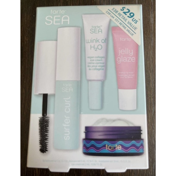 TARTE "SEA" BEST-SELLERS STARTER MAKEUP & SKINCARE SET - Picture 6 of 6
